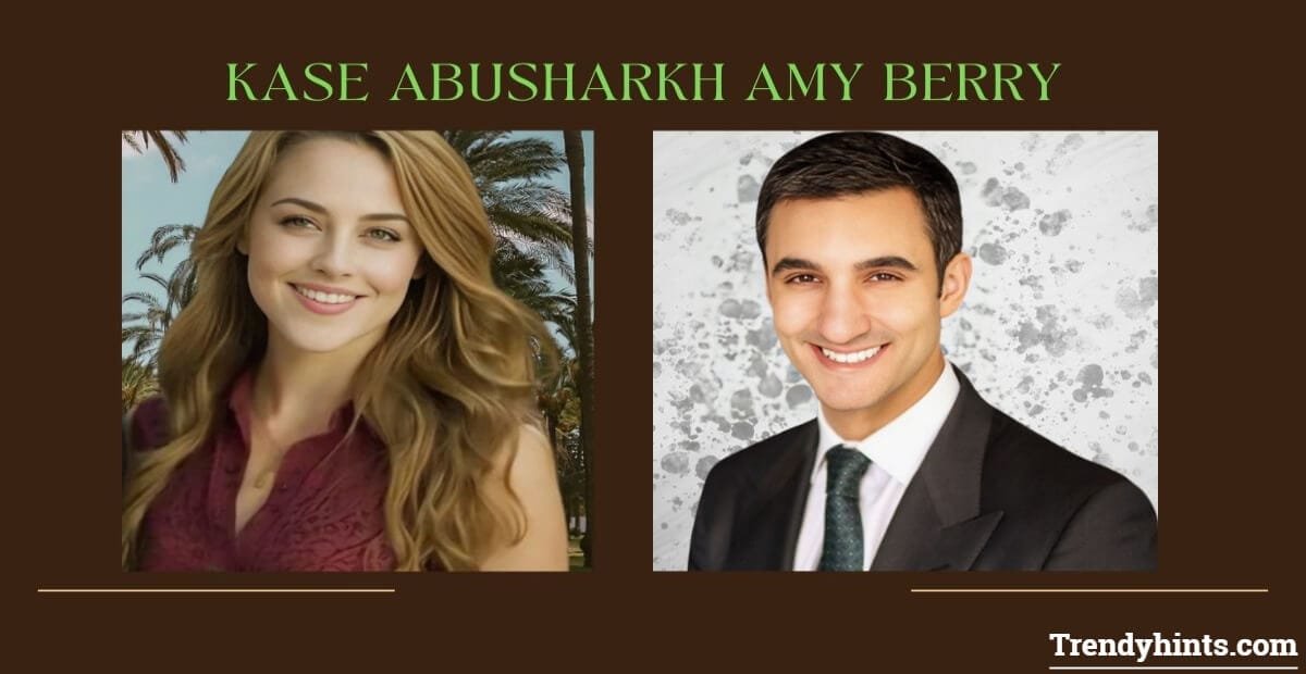 Kase Abusharkh and Amy Berry